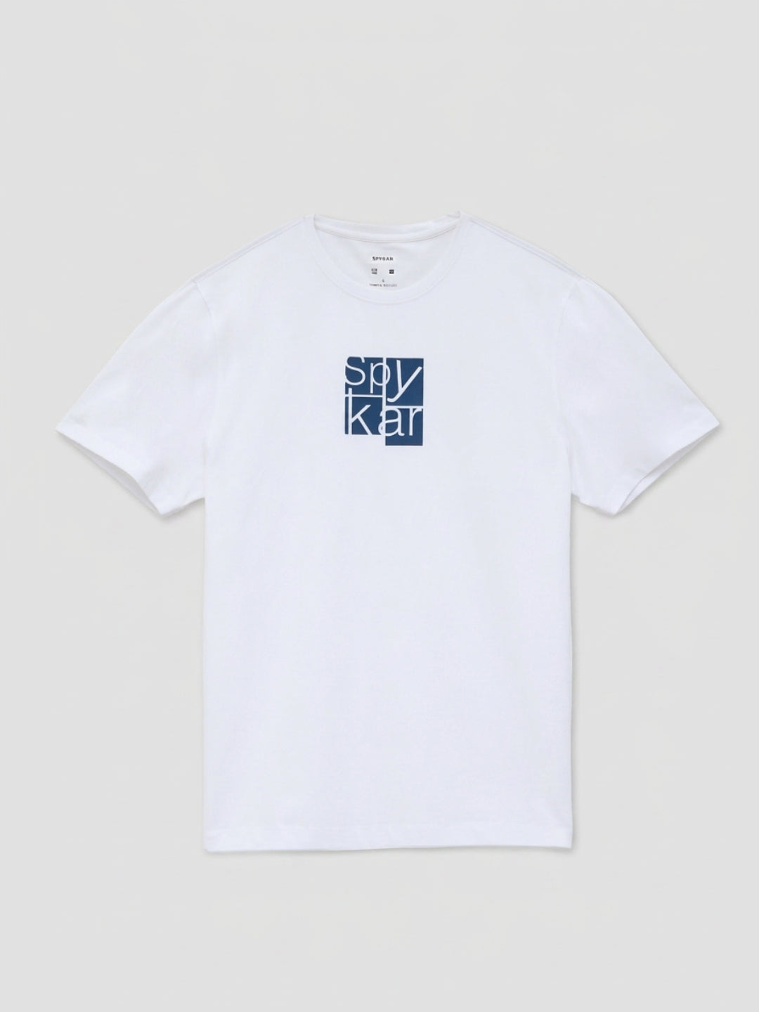 Men T-Shirt Graphic White Regular Fit