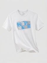 Men T-Shirt Graphic White Regular Fit