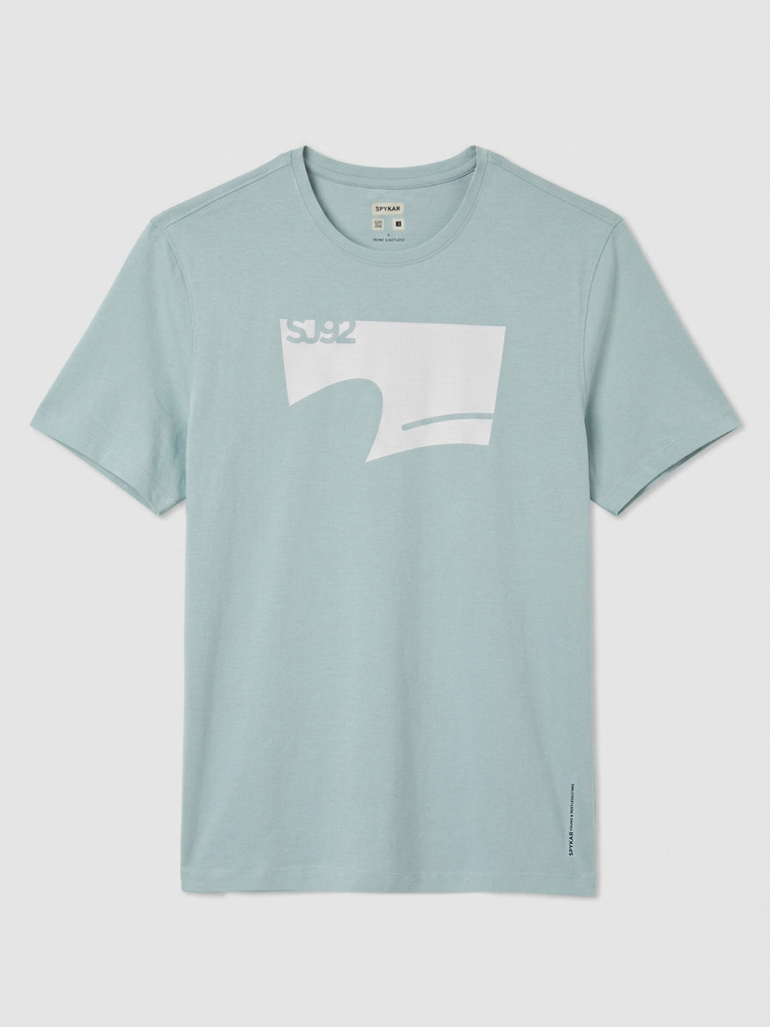 Men T-Shirt Graphic Green Regular Fit