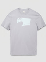 Men T-Shirt Graphic Grey Regular Fit