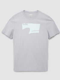 Men T-Shirt Graphic Grey Regular Fit