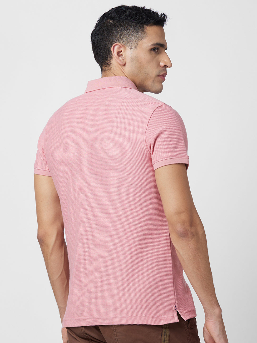 Spykar Polo Collar Slim Fit T-Shirt