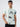 Men T-Shirt Print Green Regular Fit