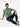Men T-Shirt Solid Green Regular Fit