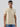 Men T-Shirt Solid Beige Regular Fit
