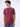Men T-Shirt Solid Red Regular Fit