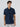Men T-Shirt Stripe Blue Regular Fit