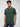 Men T-Shirt Textured Green Regular Fit