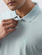 Men T-Shirt Solid Green Regular Fit