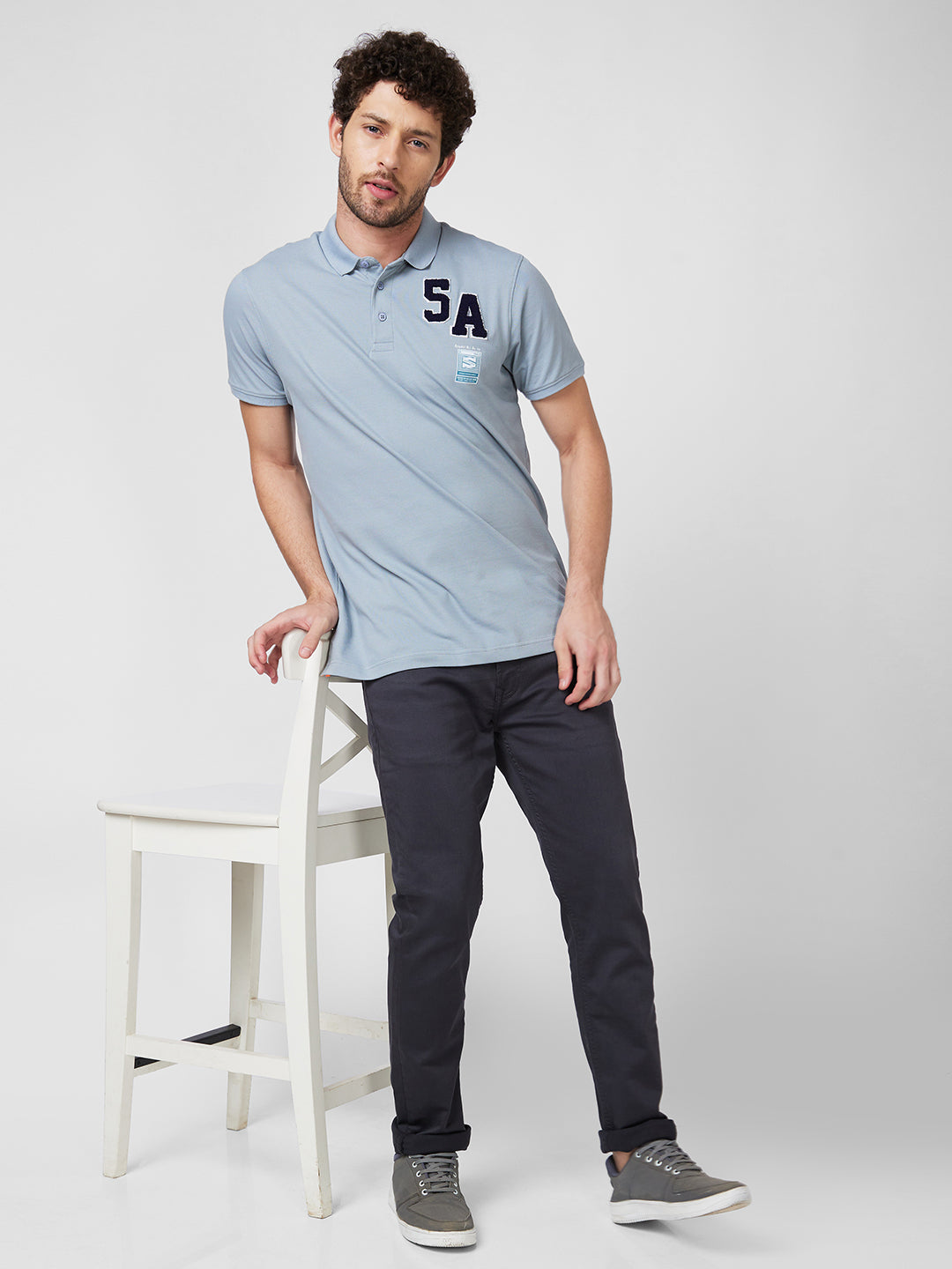 Spykar Men Slim Fit T-Shirt