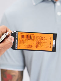 Men T-Shirt Solid Grey Slim Fit