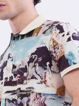 Men T-Shirt White Slim Fit