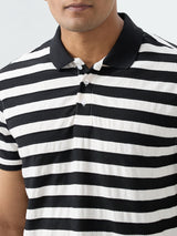 Men T-Shirt Black Slim Fit