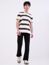 Men T-Shirt Grey Slim Fit