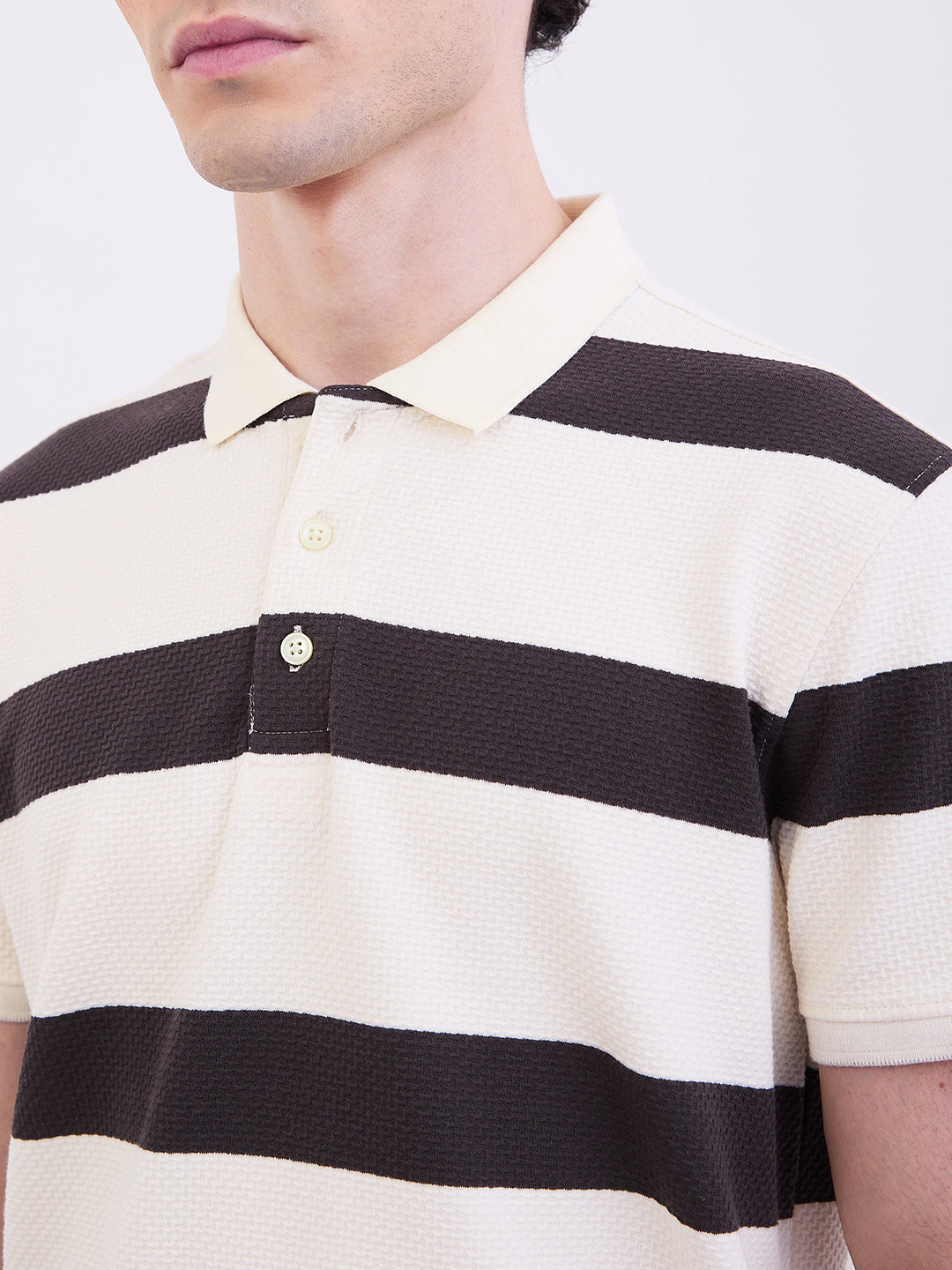 Men T-Shirt Grey Slim Fit