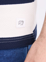 Men T-Shirt Blue Slim Fit