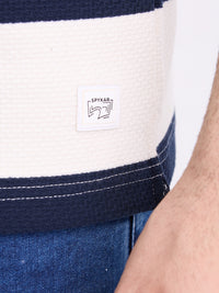 Men T-Shirt Blue Slim Fit