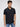 Men T-Shirt Textured Black Regular Fit