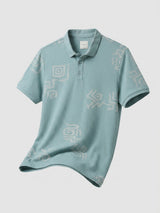 Men T-Shirt PRINT Green Regular Fit