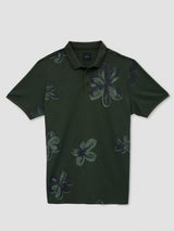 Men T-Shirt PRINT Green Regular Fit