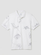 Men T-Shirt PRINT White Regular Fit