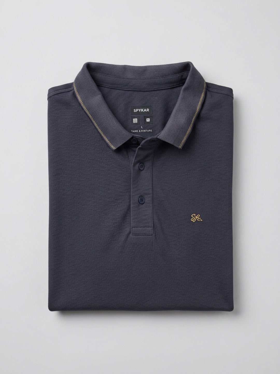 Men T-Shirt Solid Grey Regular Fit