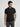 Men T-Shirt Solid Black Regular Fit