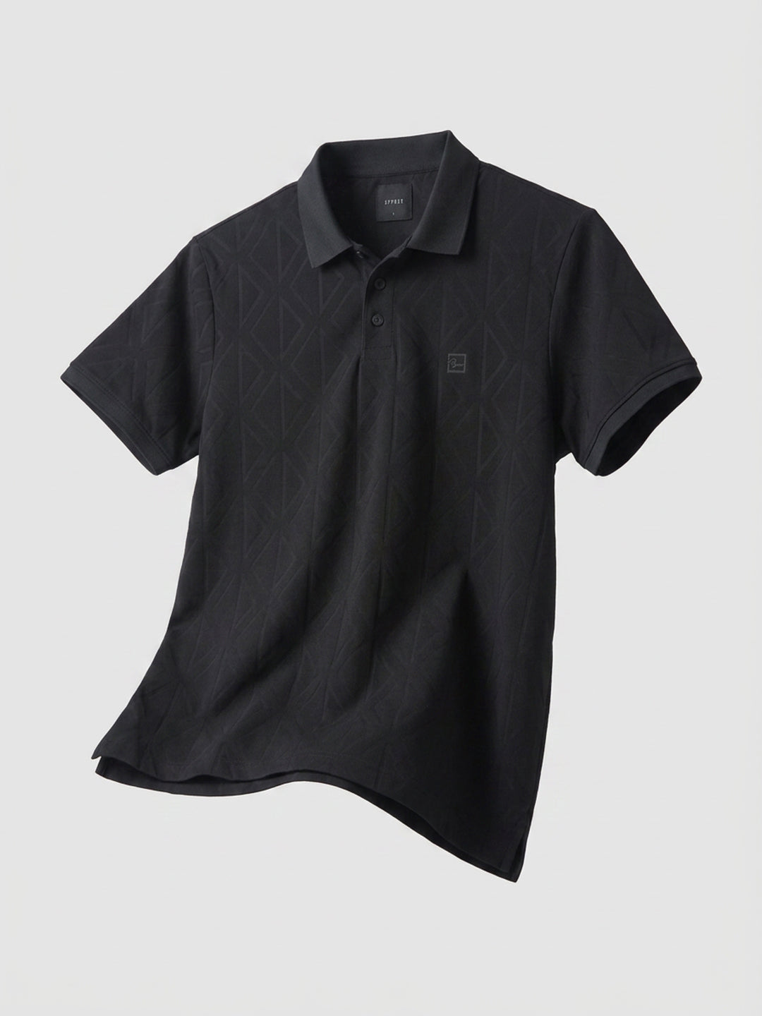 Men T-Shirt Solid Black Regular Fit