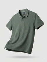 Men T-Shirt Solid Green Regular Fit