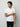 Men T-Shirt Solid White Regular Fit
