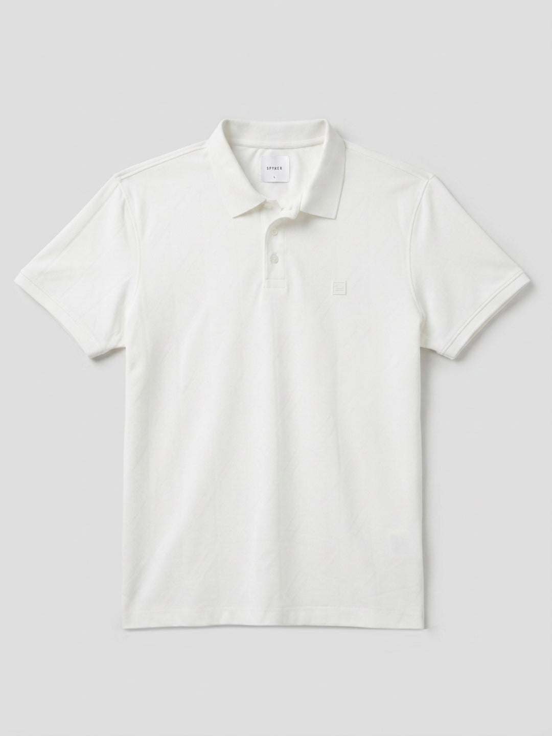 Men T-Shirt Solid White Regular Fit