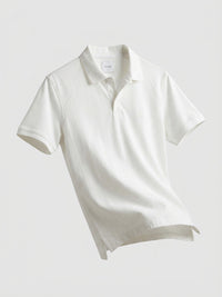 Men T-Shirt Solid White Regular Fit