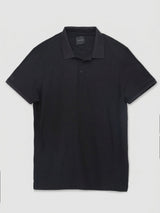 Men T-Shirt Solid Black Regular Fit