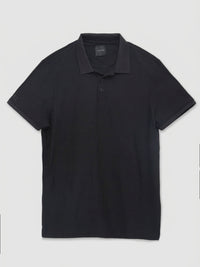 Men T-Shirt Solid Black Regular Fit