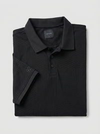 Men T-Shirt Solid Black Regular Fit