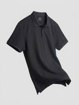 Men T-Shirt Solid Black Regular Fit