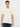 Men T-Shirt White Solid Slim Fit