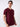 Men T-Shirt Solid Red Slim Fit