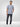 Men T-Shirt Print Blue Regular Fit