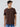 Men T-Shirt Textured Brown Regular Fit