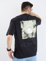 Men T-Shirt Black Comfort Fit