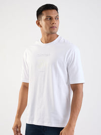 Men T-Shirt White Comfort Fit