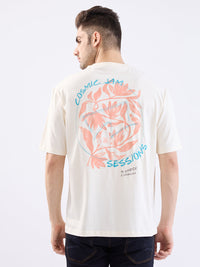 Men T-Shirt White Comfort Fit