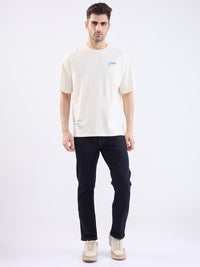 Men T-Shirt White Comfort Fit