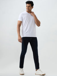 Men T-Shirt White Slim Fit