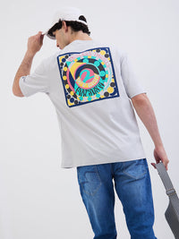 Men T-Shirt Grey Comfort Fit