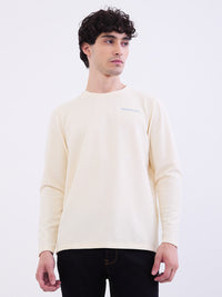 Men T-Shirt White Slim Fit