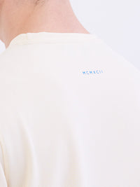 Men T-Shirt White Slim Fit
