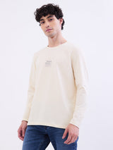 Men T-Shirt White Slim Fit