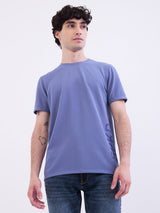 Men T-Shirt Force Blue Slim Fit